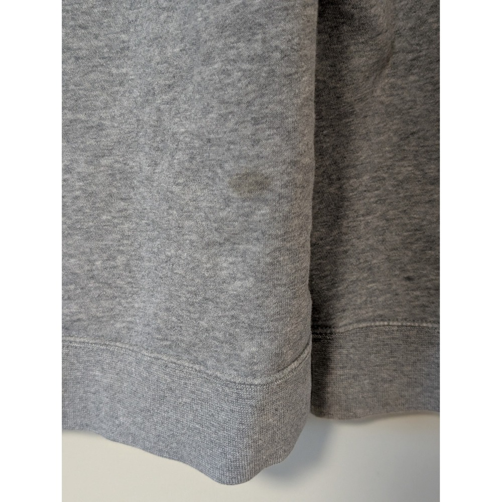 Nike Mens Sportswear Full Zip Hoodie Grey Black Orange Just Do It 931900-063 L - Picture 10 of 10